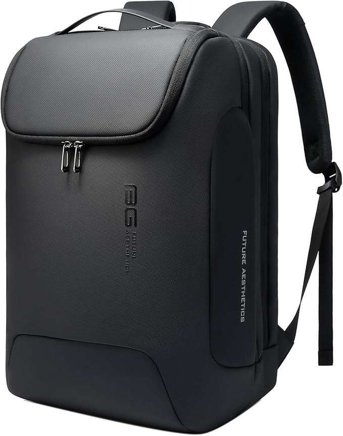 BANGE Business Backpack for Men, 17.3 Inch Laptop Compatible, Water-Resistant Travel & Work Backpack, Spacious Daypack for Office, College, and Weekend Use