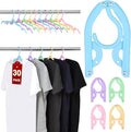 30 Pcs Travel Hangers, Cruise Ship Essentials Foldable Plastic Hangers Travel Essentials, Portable Cruises Must Haves 2026, for Suitcase, RV Camping Airplane Europe Vacation Essential