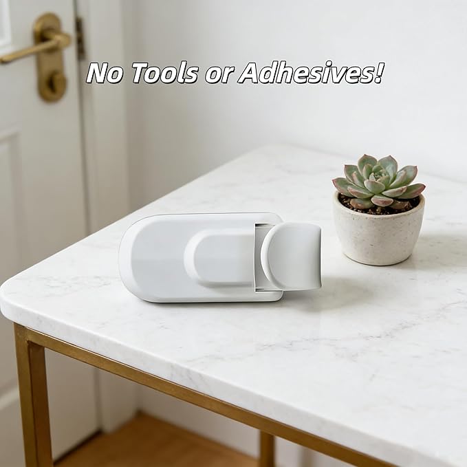 Child Proof Door Lock, Door Lock, Snap-On Door Knob Safety Lock & Door Handle Child Lock, The Childproof Lock Toddlers Can't Reach, and Renters Can Actually Use (1pcs)