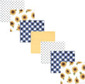 Hudson Baby Unisex Baby Cotton Flannel Receiving Blankets Bundle, Sunflower, One Size