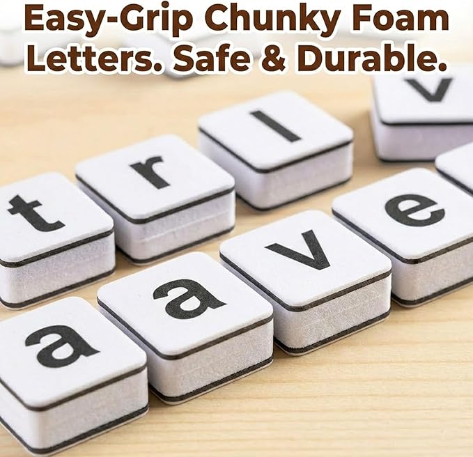 Magnetic Hangman Board Game for Kids Ages 4-10 - Reusable Travel Toys with - Airplane Educational Road Trip Essentials Screen-Free Learning,Easter Gift
