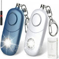 Personal Alarm for Women Keychain Alarm: Qoosea 135dB Emergency Keychain Siren with Strobe Light Loud Siren for Women Kids Students Seniors Emergency Self-Defense for Night Sports
