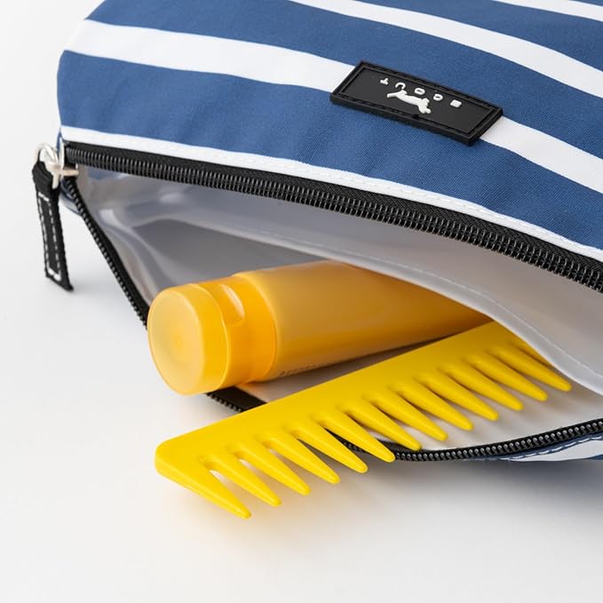 SCOUT Packin' Heat - Large, Water-Resistant, Zip Close Makeup Bag for Women- Toiletry Travel Bag - Cosmetic Bag