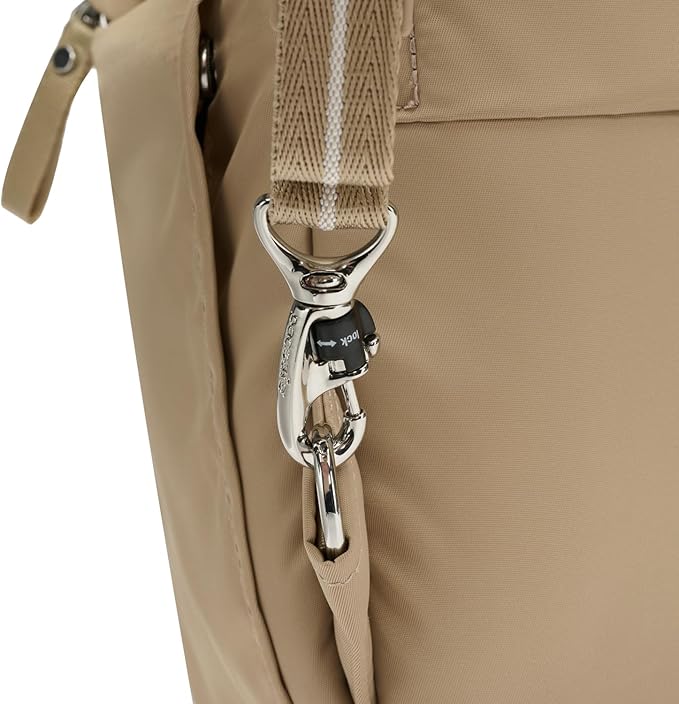 Pacsafe W 10L Anti Theft Backpack, Taupe