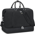 Travel Weekender Bag for Women, 21" Overnight Bag with Shoe Compartment 50L Large Travel Duffel Bag Carry On Tote for Weekend, Overnight, Business Trips, Water Resistant