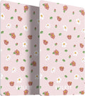 VULKIT RFID Blocking Cards, Slim RFID Card Blocker & NFC Contactless Card Protector for Your Wallet and Passport for Travel, Outdoor (2, Pink flower)
