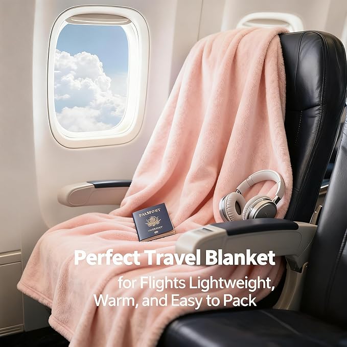 SNZ Wearable Blanket for Womens and Mens, Comfy Flannel Poncho, Snuggie Warm Shawl Wraps for Women, Birthday Gift Ideas