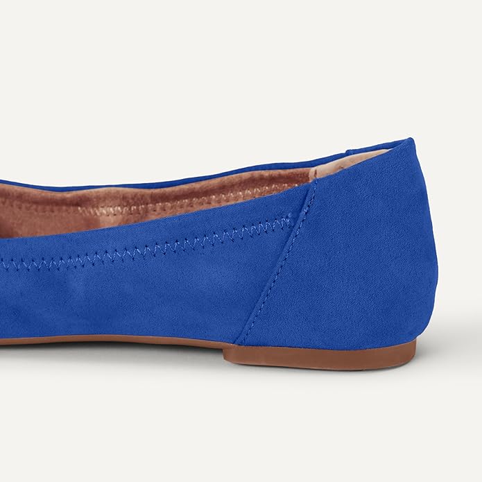 Amazon Essentials Women's Belice Comfortable Slip-On Ballet Flats Shoes