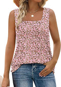WIHOLL Women's Square Neck Tank Top