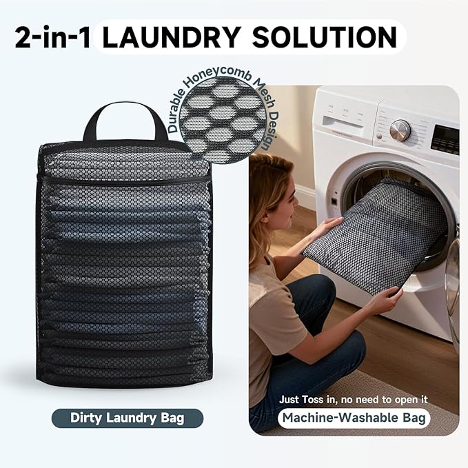 11 Set Packing Cubes for Travel, Gifts for Women Mom Kids, TSA Approved Bags for Makeup, Cosmetic, Toiletry, Suitcase Organizers for Checked Luggage, Cruise Essentials, Airplane Accessories, Black