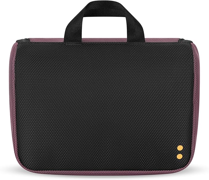 Sherpani Co-Pilot, Travel Toiletry Bag, Hanging Cosmetic Organizer, Water Resistant Makeup Bag, Shower Dopp Kit, Essentials Toiletries for Women, Travel Gift (Smoky Orchid)