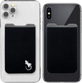 Phone Wallet - Adhesive Card Holder - Cell Phone Pouch - Stick on Lycra Pocket by Gecko - Carry Credit Cards and Cash