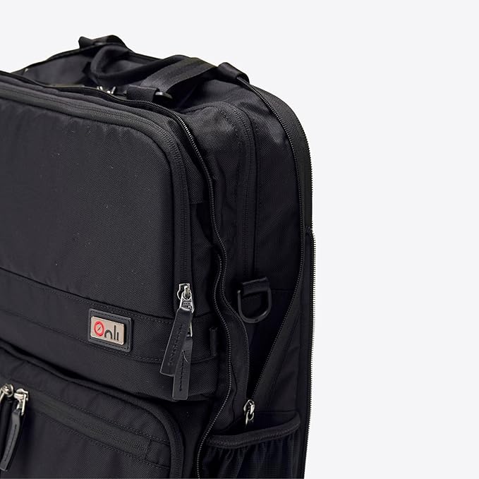 Trilogy Expandable Tote Pack (Black) Fits under-seat on most airplanes.