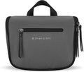 Sherpani Co-Pilot, Travel Toiletry Bag, Hanging Cosmetic Organizer, Water Resistant Makeup Bag, Shower Dopp Kit, Essentials Toiletries for Women, Travel Gift (Granite Signature)