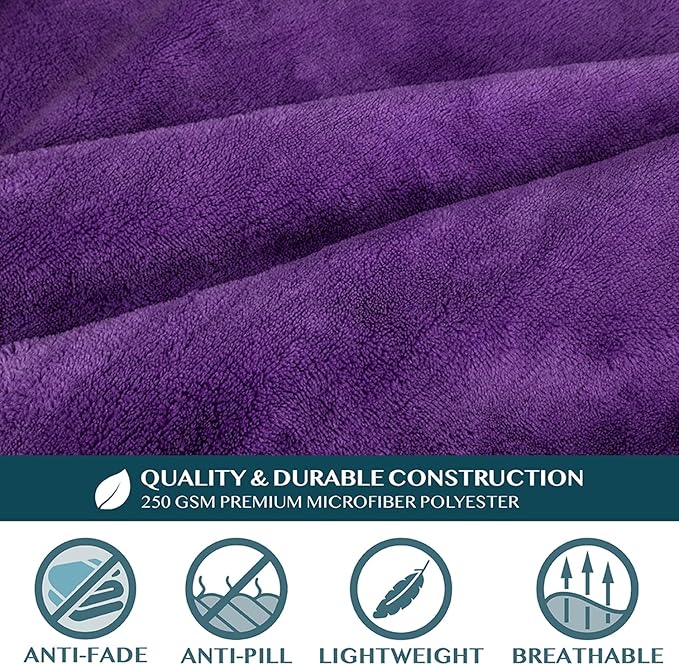 PAVILIA Wearable Blanket with Sleeves for Adult Women Men, Cozy Fleece Warm Wrap Throw with Arms, Gifts for Christmas, Wife