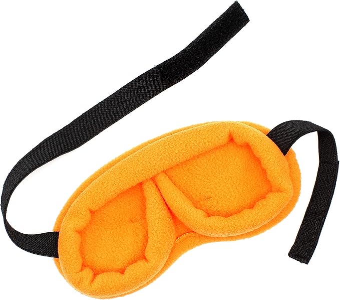 Wild Essentials Infinity Fleece Luxury Sleep Mask - Pumpkin Spice