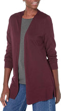 Amazon Essentials Women's Lightweight Long Sleeve Open-Front Cardigan Sweater (Available in Plus Size)