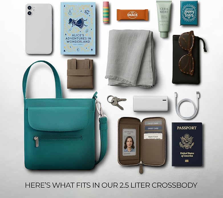 Travelon Anti-Theft Classic Mini Shoulder Bag
