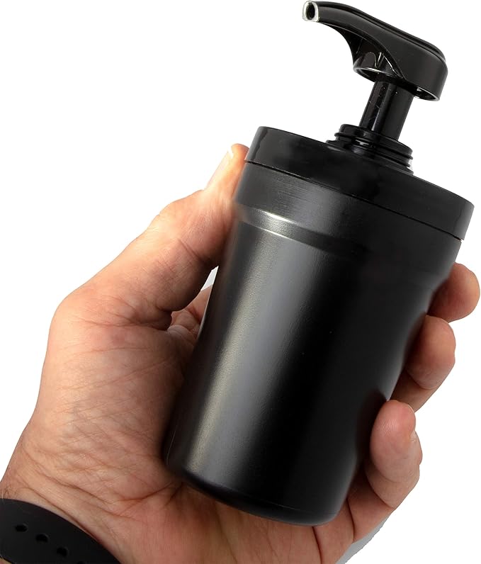 Portable Hand Sanitizer Dispenser for Car Cup Holders (Smiley Face)