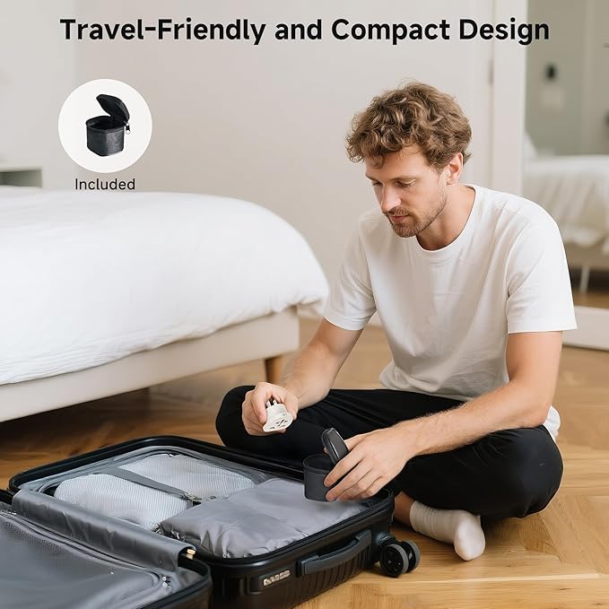 Cable Matters Universal Travel Adapter for US Outlets, World to US Plug Adapter, Works with Type C/G/A/I/N Power Plugs, UK/Ireland/Australia/Japan/China to USA Converter, CE & RoHS, White