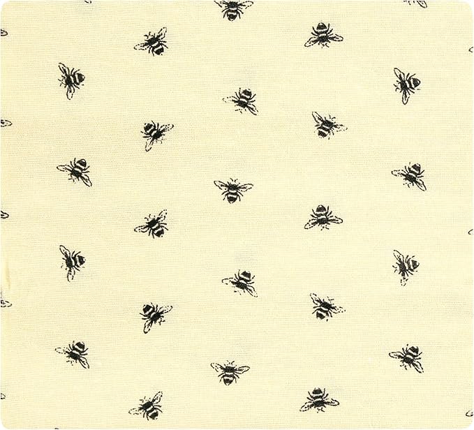 Hudson Baby Unisex Baby Cotton Flannel Receiving Blankets, Honey Bee, One Size
