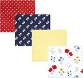 Hudson Baby Unisex Baby Cotton Flannel Receiving Blankets, Wildflower, One Size