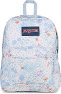 JanSport SuperBreak One Backpack - Durable, Lightweight Bag with 1 Main Compartment, Front Utility Pocket with Built-in Organizer, Premium Backpack, Fluttering Fields