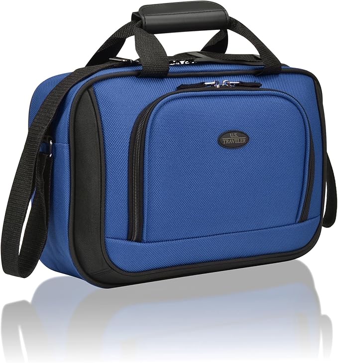 U.S. Traveler Rio 14" Travel Tote Bag, Lightweight 1200D Carry-On Bag for Women & Men, Parent SKU