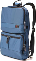 Trilogy Expandable Tote Pack (Blue) Fits under-seat on most airplanes.