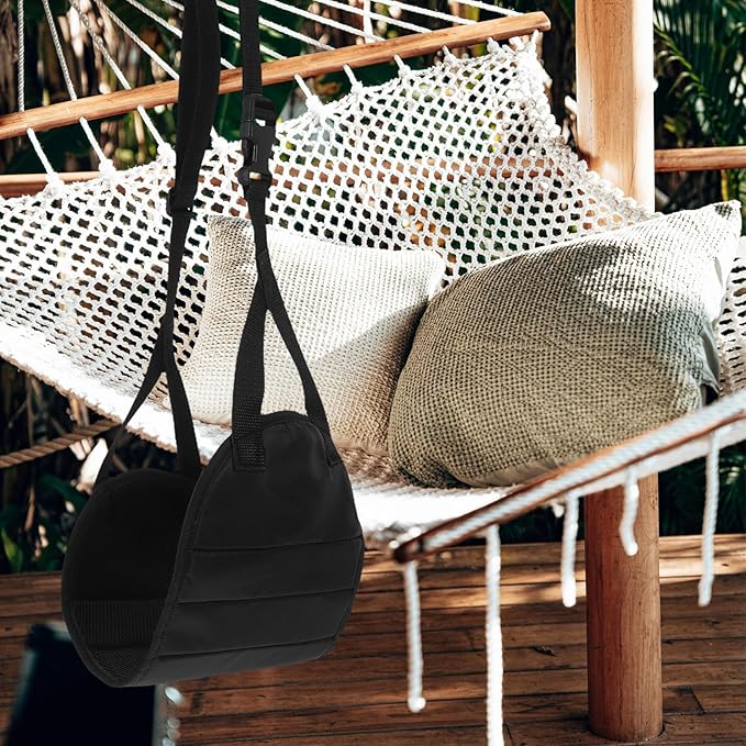 Desk Foot Swing Airplane Foot Hammock Travel Footrest with Carry Bag for Long Flights and Office Desk Leg Rest