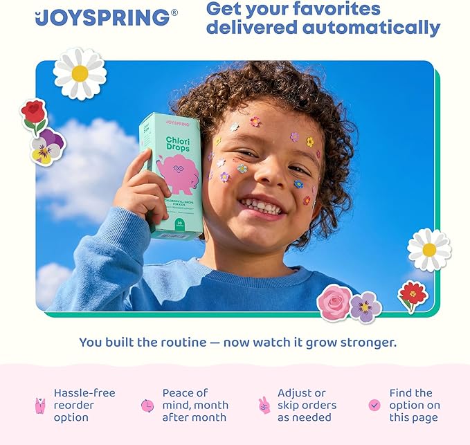 JoySpring SleepBerry - Kids Melatonin Liquid - 3MG Melatonin with D3 and Elderberry - Sugar-Free Liquid for Kids & Teens – Gentle Natural Sleep Support Formula (4 fl oz)