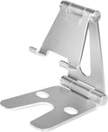 Cloudz Adjustable Aluminum Phone and Tablet Stand – Silver