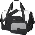 Travel Weekender Bag for Women, 21" Overnight Bag with Shoe Compartment 50L Large Travel Duffel Bag Carry On Tote for Weekend, Overnight, Business Trips, Water Resistant