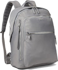 TUMI - Voyageur Halsey Backpack - Travel Backpack - For Business, Fashion, Commute - Holds Up to 14" Screens - Fog Grey & Silver