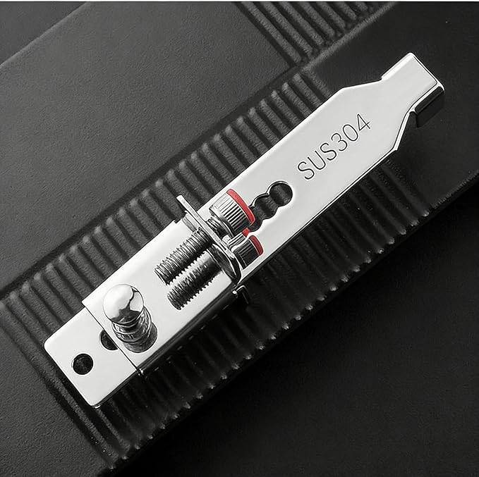 Portable Door Lock for Travel，Hotel Door Safety Locks from Inside，Quick No-Tool Installation, for Additional Safety and Privacy, Perfect for Traveling Hotel Home Apartment College