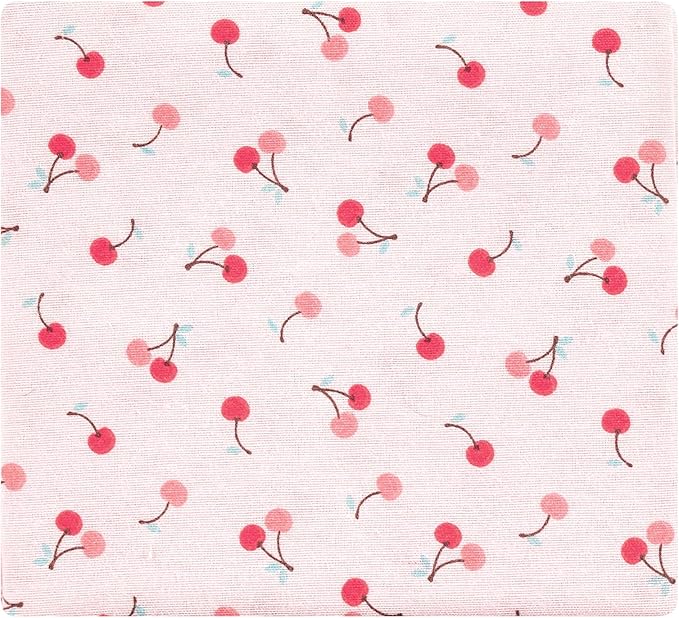 Hudson Baby Unisex Baby Cotton Flannel Receiving Blankets Bundle, Cherry Sweet, One Size