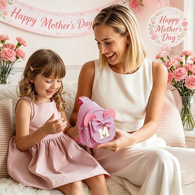 Mothers Day Gifts - Small Sling Bags for Girls Kid, Kindergarten Graduation Gift, Sister Granddaughter Birthday Gift for Kids Daughter Little Girl Gifts Purse Initial Sling Bag (Purple A)