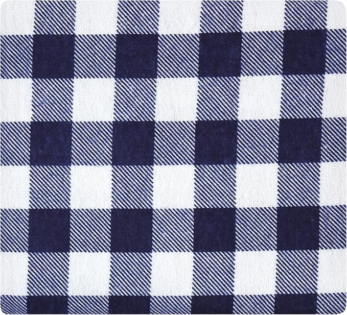 Hudson Baby Unisex Baby Cotton Flannel Receiving Blankets Bundle, Apple Orchard, One Size