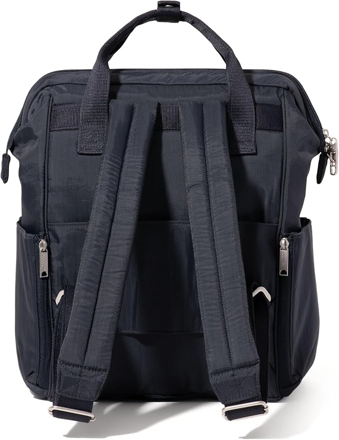Baggallini Securtex Anti-Theft Windsor Backpack for Travel, Work & College, RFID & Locking Zipper, Up to 16" Laptop
