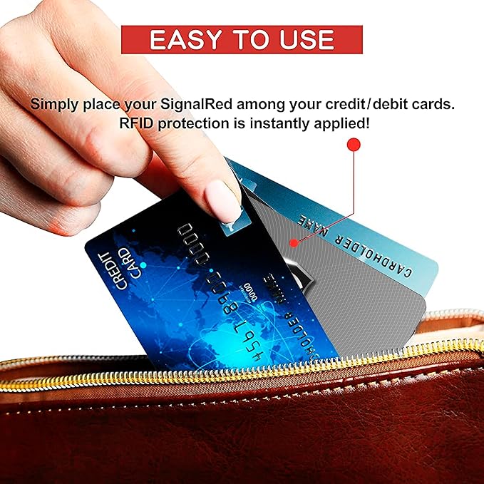 SaiTech IT 10 Pack of RFID Blocking Card, One Card Protects Entire Wallet Purse For Men & Women,NFC Contactless Bank Debit Credit Card Protector ID ATM Guard Card – Grey