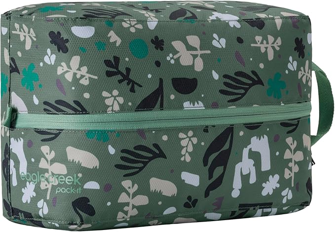 Eagle Creek Pack-It Reveal Multi Shoe Cube, Roots and Shoots: Duck Green