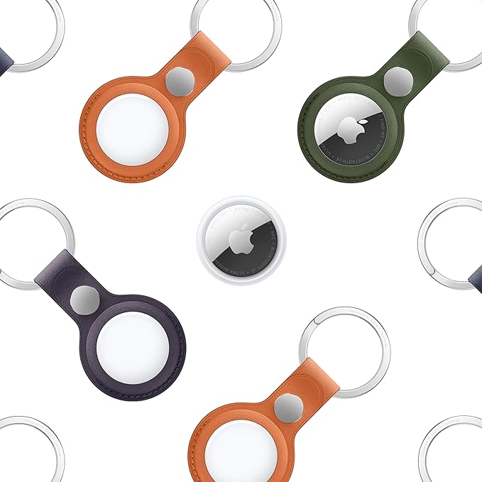Apple AirTag (2nd Generation) - 4 Pack: Tracker for Keychain, Wallet, and More; Locator with Sound; Simple One-Tap Setup with iPhone or iPad; Key Finder with up to 1.5X Precision Finding Range*