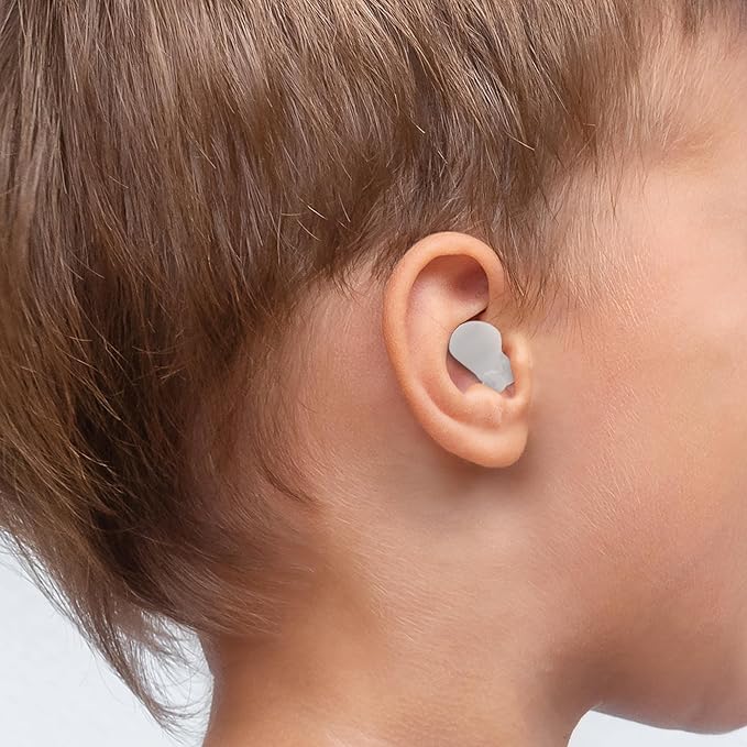 EarPlanes+ Invisible Airplane Travel Ear Protection Clear Low-Profile Design (Small, 3, Count)