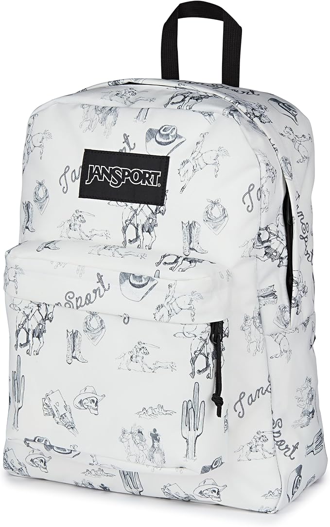 JanSport SuperBreak Plus Backpack with Padded 15-inch Laptop Sleeve and Integrated Bottle Pocket - Spacious and Durable Daypack for Work and Travel - Cactus Jansport