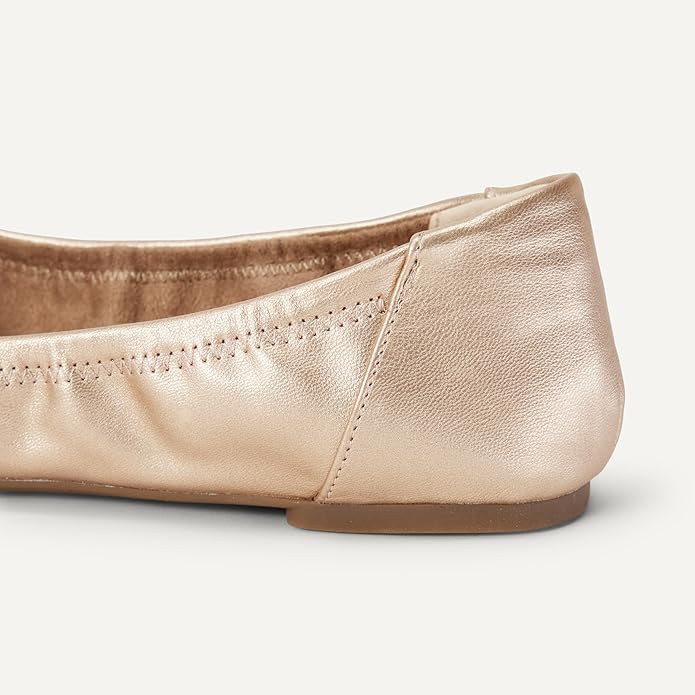 Amazon Essentials Women's Belice Comfortable Slip-On Ballet Flats Shoes