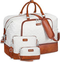 Travel Weekender Bag for Women, 21" Overnight Bag with Shoe Compartment 50L Large Travel Duffel Bag Carry On Tote for Weekend, Overnight, Business Trips, Water Resistant