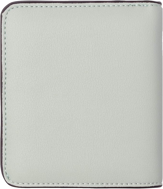 Toughergun Women’s Small Slim Leather Wallet with RFID Protection, Compact Bifold Mini Purse with Clear ID Window