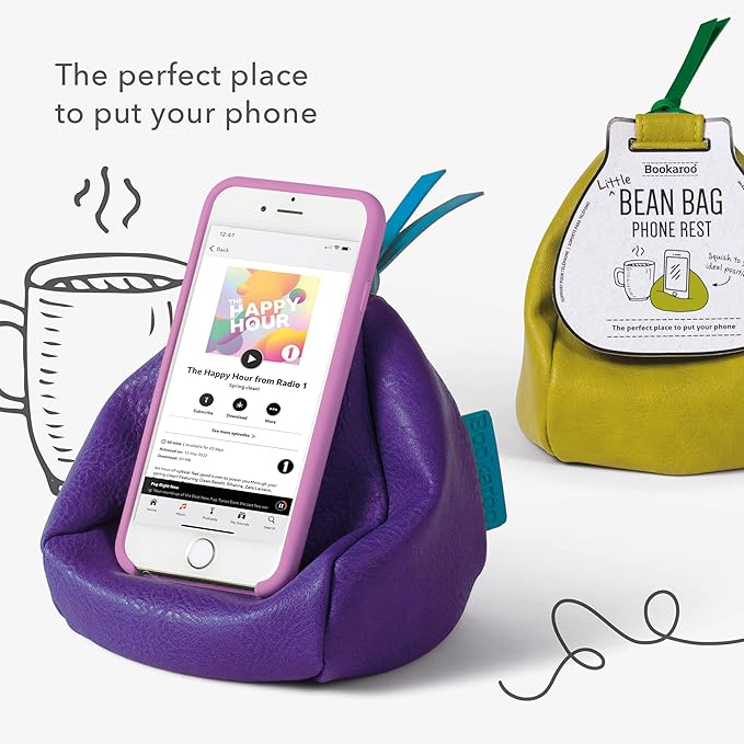 IF Bookaroo Little Bean Bag Phone Rest - Cream
