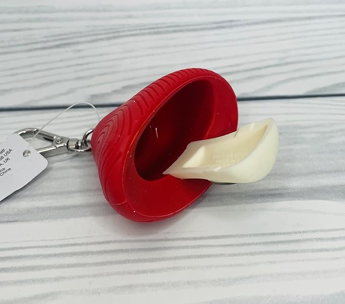 Bath and Body Works Wooden Red Cap Mushroom Pocketbac Hand Sanitzer Holder