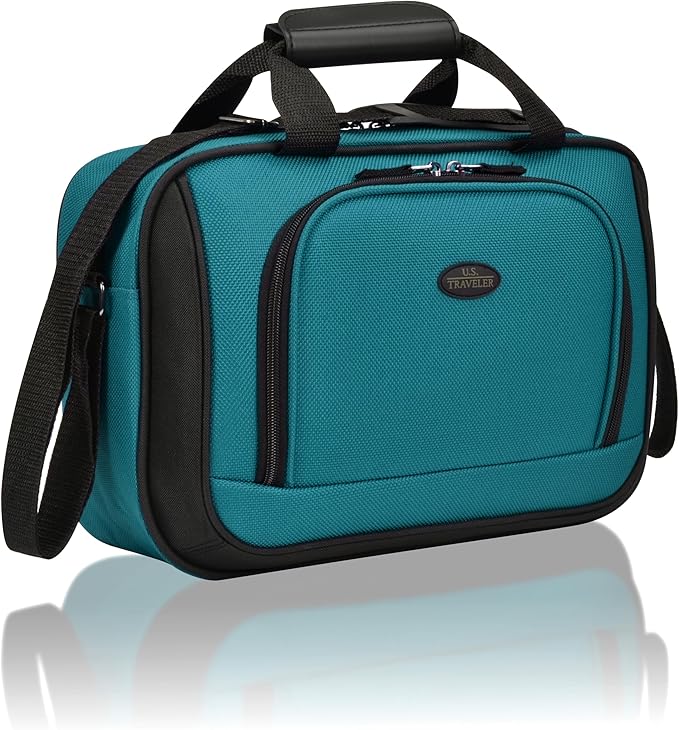 U.S. Traveler Rio 14" Travel Tote Bag, Lightweight 1200D Carry-On Bag for Women & Men, Parent SKU